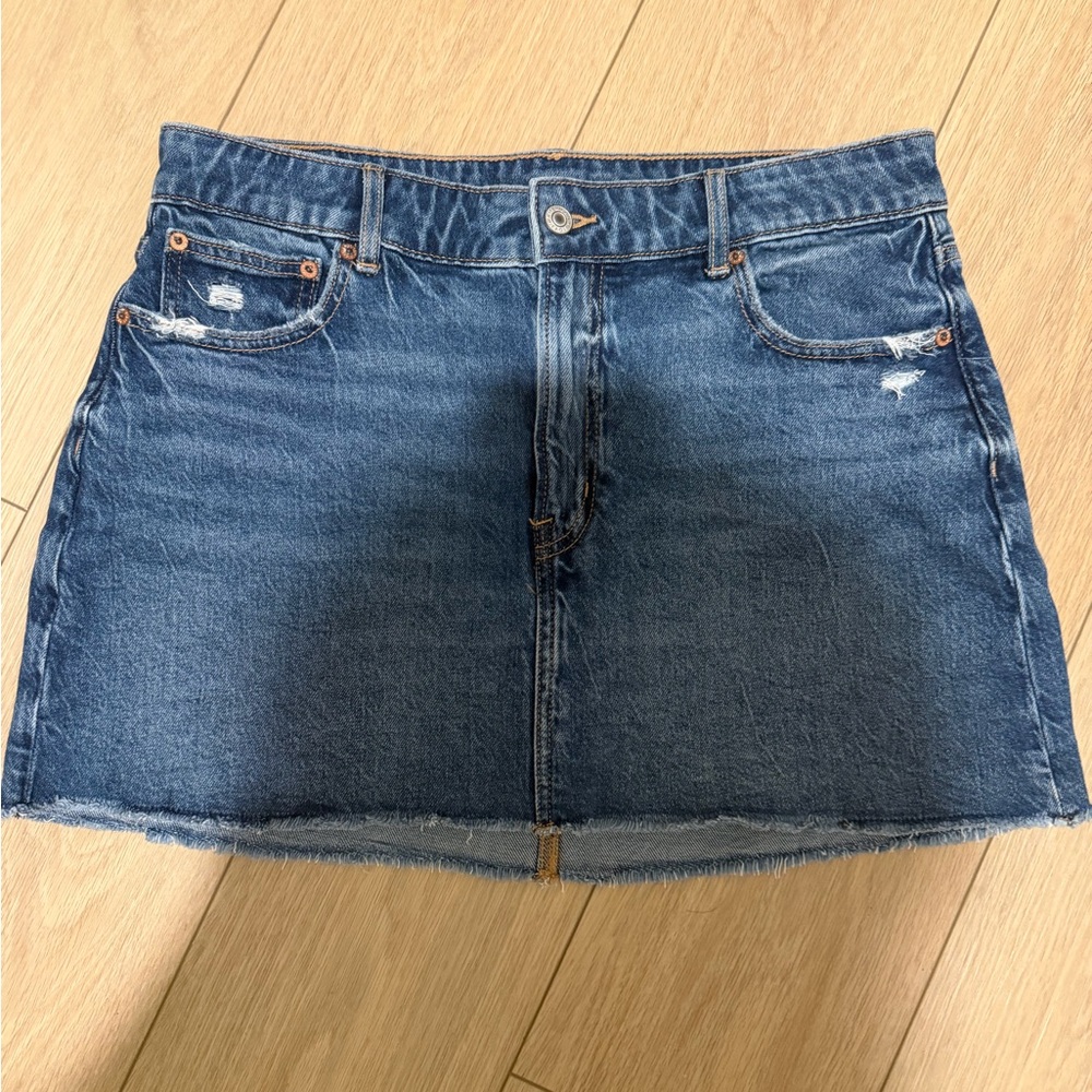 American Eagle Denim Mini Skirt